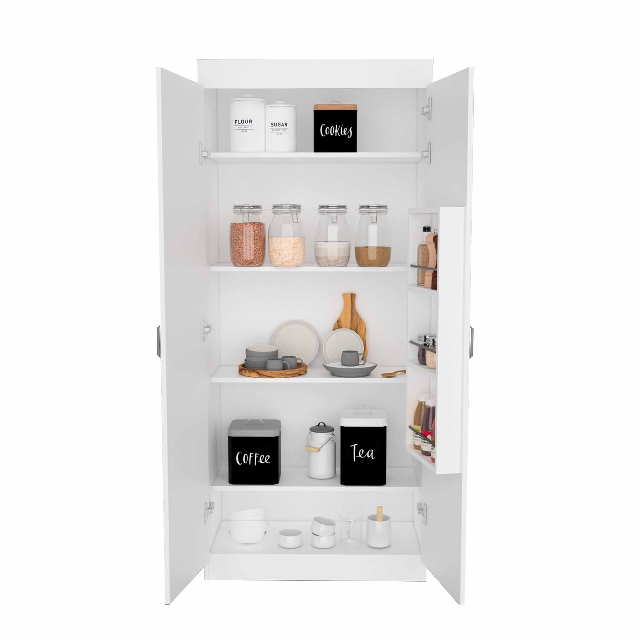 Depot White Chad Pantry Cabinet